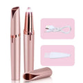Womens Electric Eyebrow Trimmer Eye Brow Shaper Pencil Face Hair Remover for Women Automatic Eyebrow Shavers Pocketknife